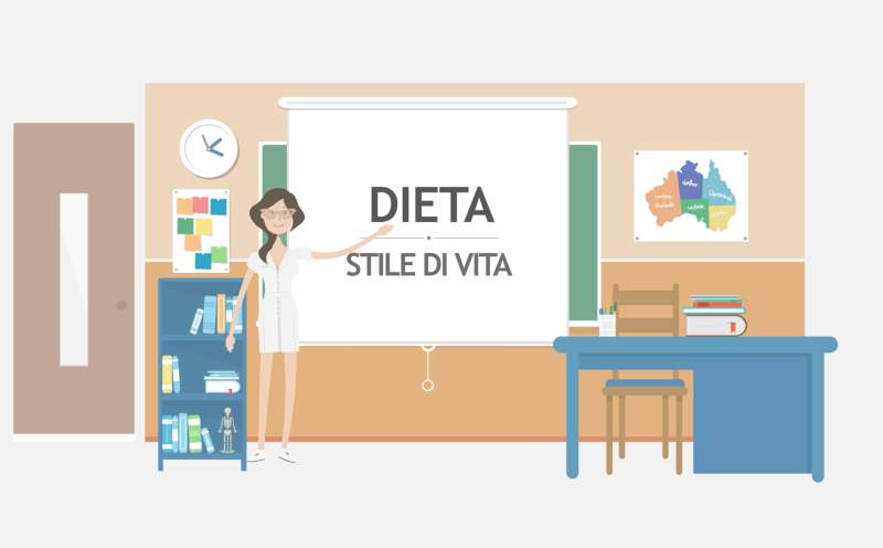 Una buona dieta migliora lo stile di vita