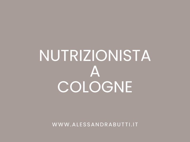 Nutrizionista a Cologne