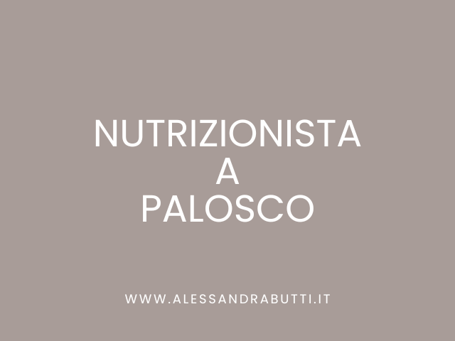 Nutrizionista a Palosco